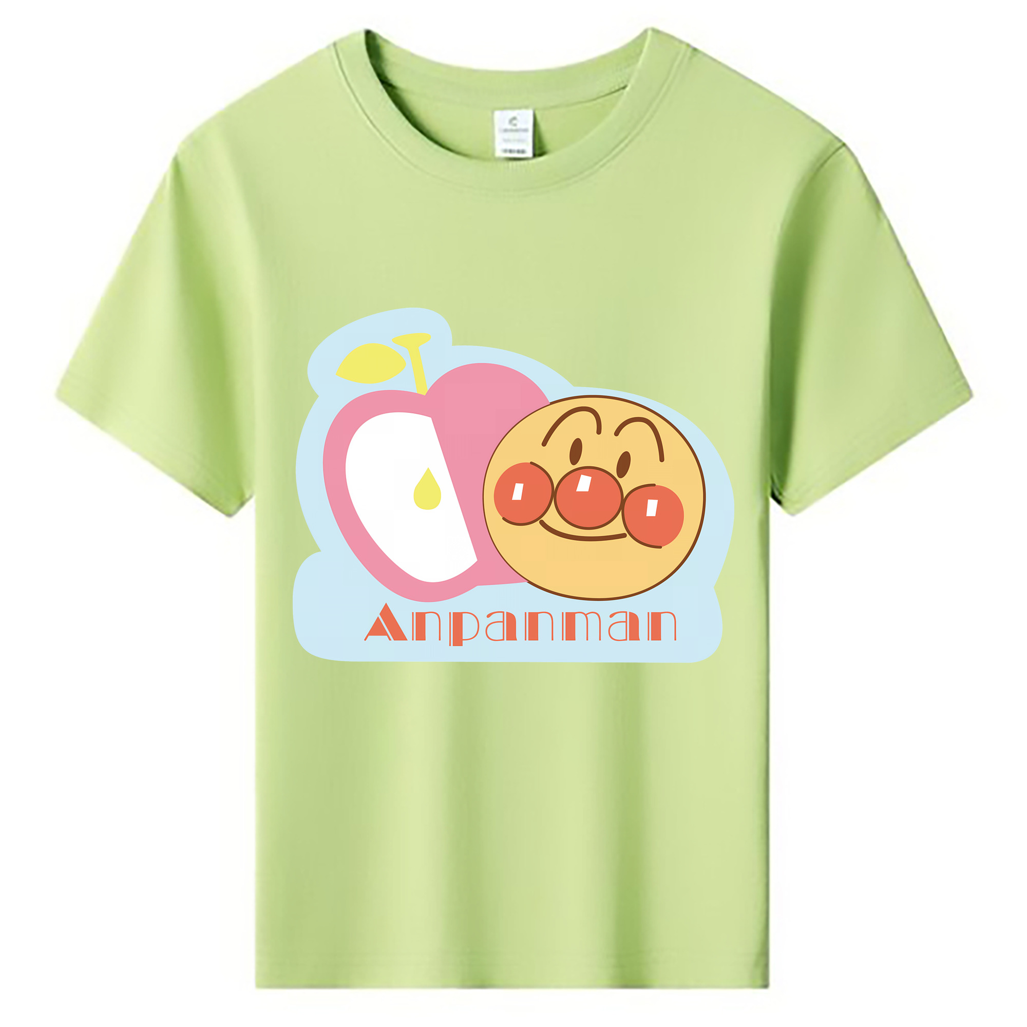 （画像用） アンパンマン Anpanman 綿100％キッズTシャツ（フロントプリント）